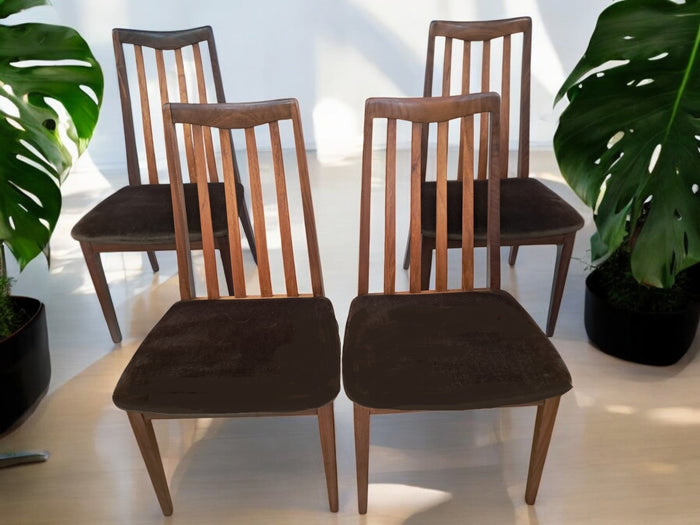 Mid Century Vintage G Plan Fresco Dining Chairs  x 4 Retro Teak E Gomme