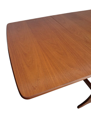 Vintage Mid Century G Plan Fresco Dining Table Drop Leaf Gate Leg Retro Teak Restored