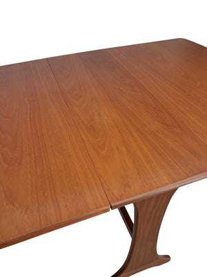 Vintage Mid Century G Plan Fresco Dining Table Drop Leaf Gate Leg Retro Teak Restored