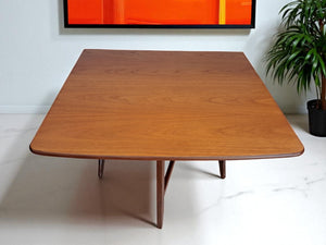 Vintage Mid Century G Plan Fresco Dining Table Drop Leaf Gate Leg Retro Teak Restored