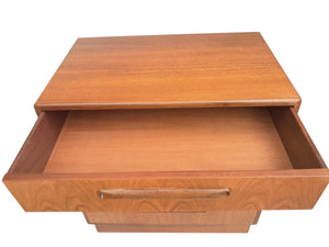 Mid Century G Plan Fresco Chest of Drawers Vintage Teak Danish Design Restored 1960