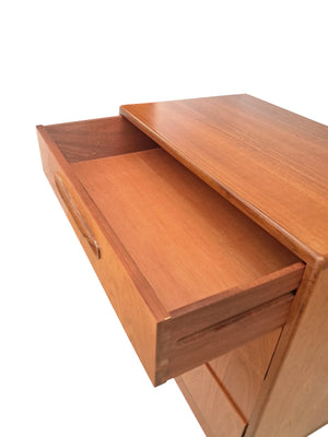 Mid Century G Plan Fresco Chest of Drawers Vintage Teak Danish Design Restored 1960