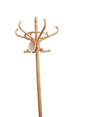 Vintage Bentwood Coat Stand / Hall Hat Stick Umbrella Stand Antique Thonet Style Beech 1980