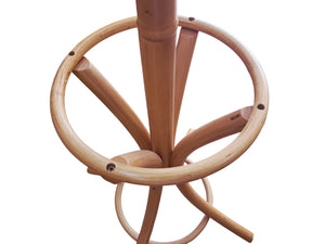 Vintage Bentwood Coat Stand / Hall Hat Stick Umbrella Stand Antique Thonet Style Beech 1980