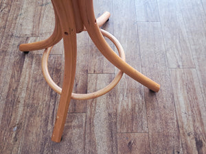 Vintage Bentwood Coat Stand / Hall Hat Stick Umbrella Stand Antique Thonet Style Beech 1980