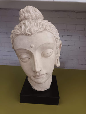 Vintage LARGE Bust "Head of Buddha"  Sculpture Austin Productions for V&A