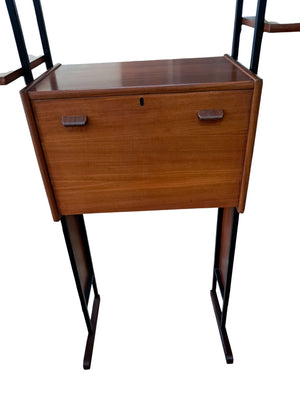 Mid Century Interflex Modular Display Unit Room Divider Desk Ladderax Style 1960
