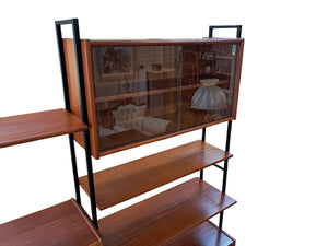 Mid Century Interflex Modular Display Unit Room Divider Desk Ladderax Style 1960
