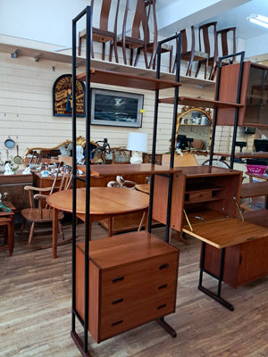 Mid Century Interflex Modular Display Unit Room Divider Desk Ladderax Style 1960