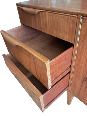 Mid Century McIntosh Teak Sideboard Dunvegan Vintage Restored 1960's