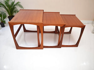 Vintage G Plan Nest of Tables 1960's Teak Quadrille Mid Century Retro VGC