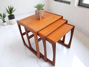 Vintage G Plan Nest of Tables 1960's Teak Quadrille Mid Century Retro VGC