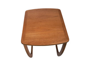 Mid Century Nathan Nest of Tables Side Table Teak Vintage Retro Trio Refinshed