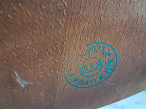 Vintage Rocking Chair Solid Beech Nursery Rocker Nursing Chair Country 1980