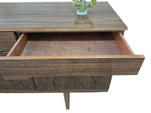 Vintage Mid Century Sideboard Cocktail Cabinet Drinks Wood Formica 1960 Beautility