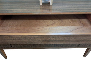 Vintage Mid Century Sideboard Cocktail Cabinet Drinks Wood Formica 1960 Beautility