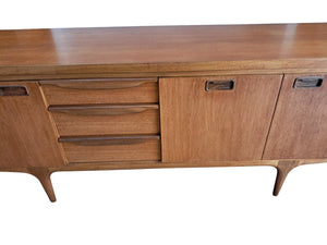 Mid Century Vintage Teak Sideboard Restored Retro Greaves & Thomas 1960