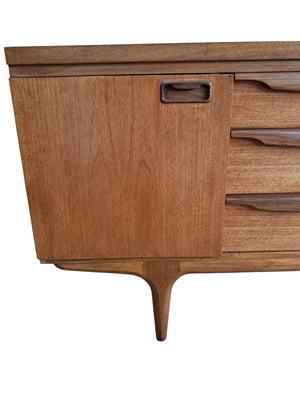 Mid Century Vintage Teak Sideboard Restored Retro Greaves & Thomas 1960