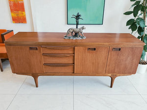 Mid Century Vintage Teak Sideboard Restored Retro Greaves & Thomas 1960