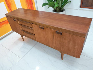 Mid Century Vintage Teak Sideboard Restored Retro Greaves & Thomas 1960