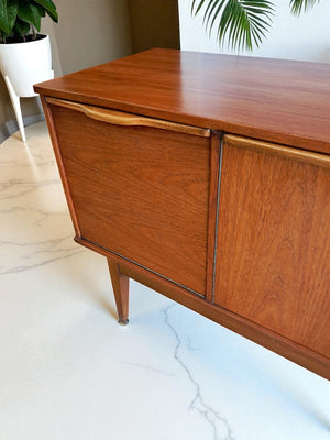 Mid Century Vintage Teak Sideboard Danish Style Restored 1960's Superb Condition