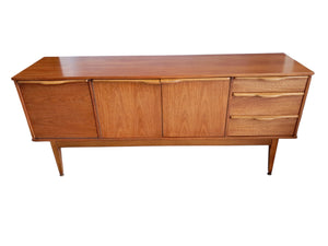 Mid Century Vintage Teak Sideboard Danish Style Restored 1960's Superb Condition