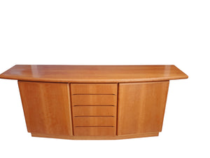 Vintage Mid Century Sideboard TV Unit Cabinet Scandinavian Danish Skovby Teak Restored