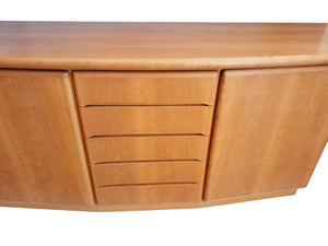 Vintage Mid Century Sideboard TV Unit Cabinet Scandinavian Danish Skovby Teak Restored