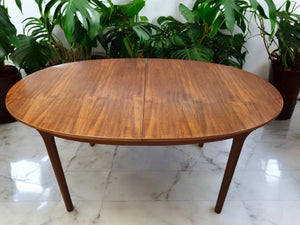 Mid Century Vintage Dining Table McIntosh & 4 Chairs  Retro Extending Teak 1970 Dining Set