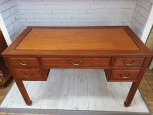 Vintage Chinese Writing Desk Antique Style Oriental Rosewood Desk Home Office