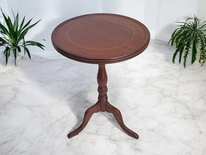 Vintage Mahogany Hall Table Wine Table Plant Stand Antique Occasional