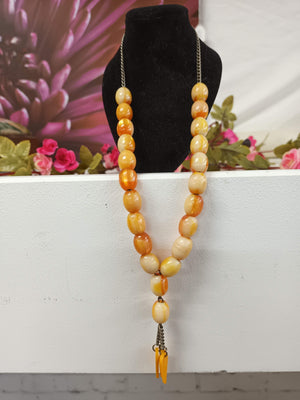 Vintage Amber Butterscotch Worry Beads Prayer Beads
