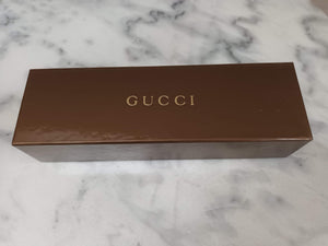 GUCCI Authentic Gift Box Brown Gift Presentation Jewellery Box Card Vintage