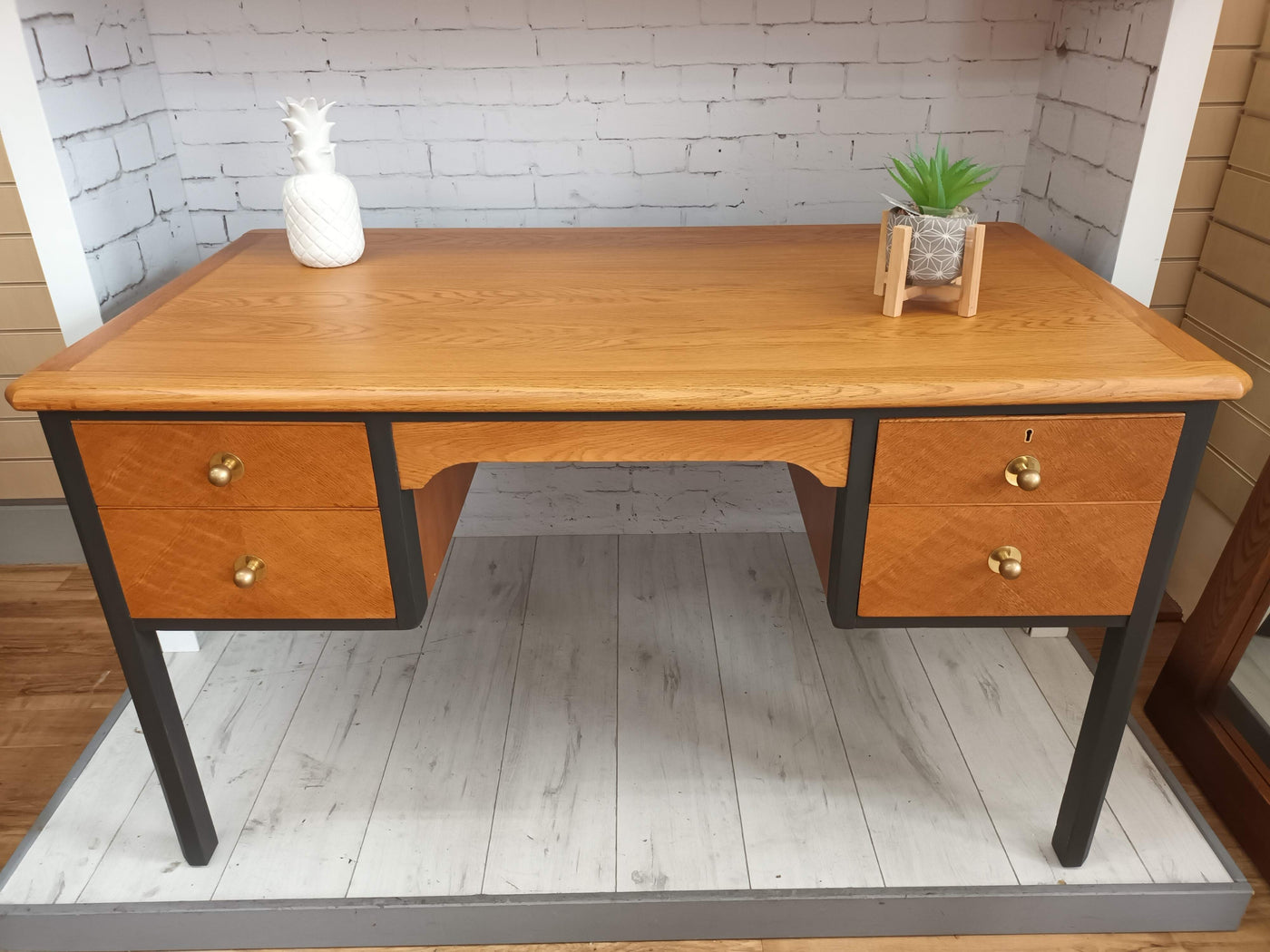 Upcycled deals office desk