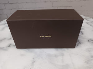 TOM FORD Authentic Gift Box Brown Gift Presentation Box & Card / Sunglasses Cloth / Instructions Vintage